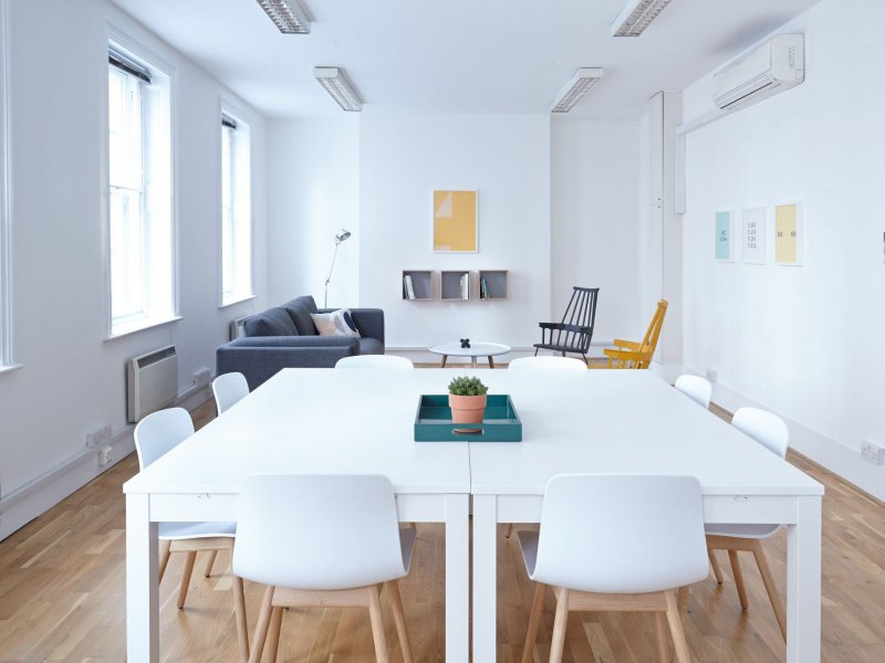 Sun Drenched Conference Room